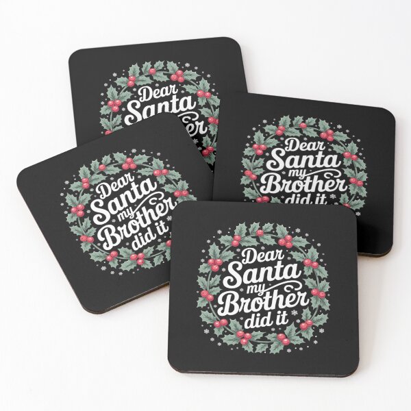 Item preview, Dear santa my brother did it 12  designed and sold by BeetleMalon.