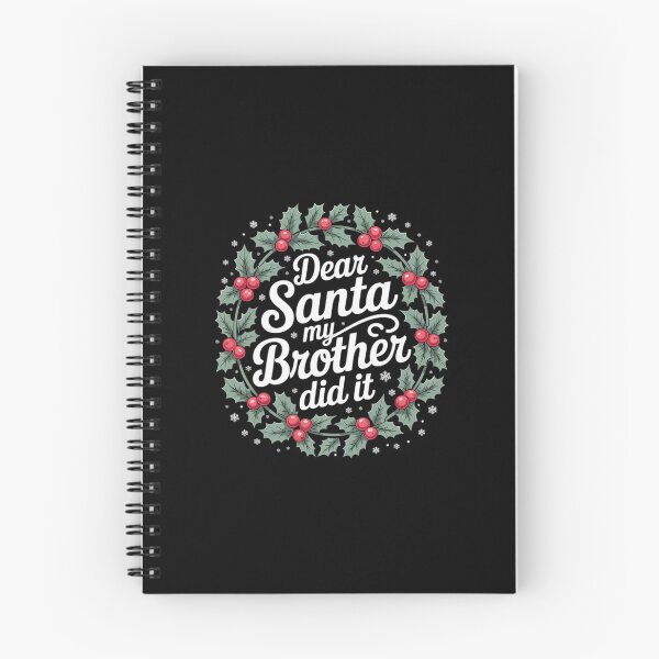 Item preview, Dear santa my brother did it 12  designed and sold by BeetleMalon.
