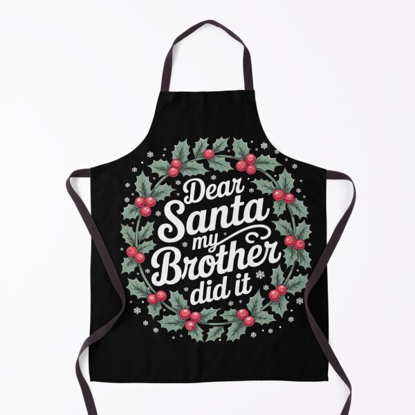 Item preview, Dear santa my brother did it 12 designed and sold by BeetleMalon.