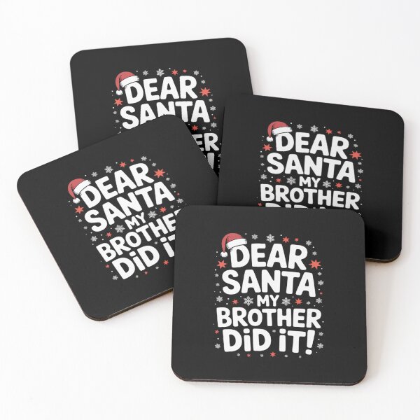 Item preview, Dear Santa My Brother Did It 25  designed and sold by BeetleMalon.