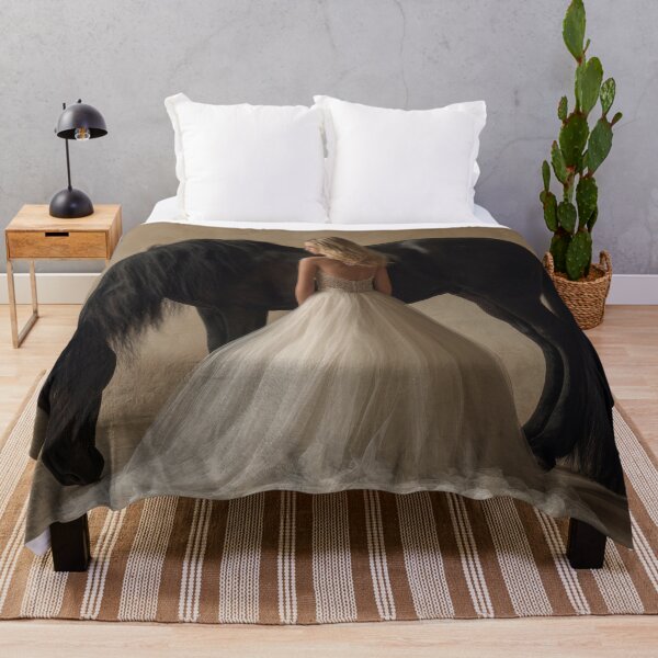 Item preview, Elegant woman with horse designed and sold by anytka.