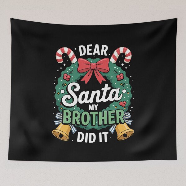 Item preview, Dear santa my brother did it 28  designed and sold by BeetleMalon.