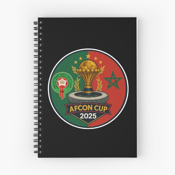 Item preview, AFCON 2025 Morocco  Atlas Lions Football Emblem  designed and sold by InPrintedWord.