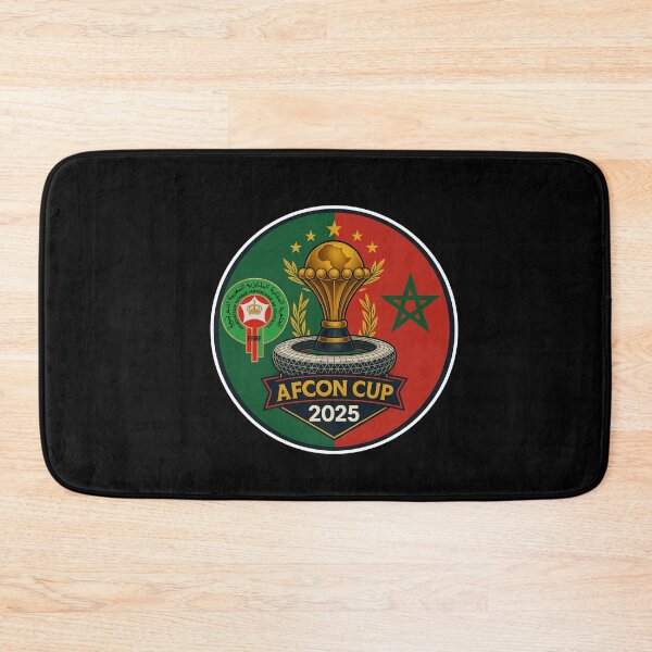 Item preview, AFCON 2025 Morocco  Atlas Lions Football Emblem  designed and sold by InPrintedWord.
