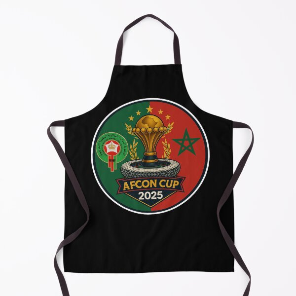 Item preview, AFCON 2025 Morocco  Atlas Lions Football Emblem  designed and sold by InPrintedWord.
