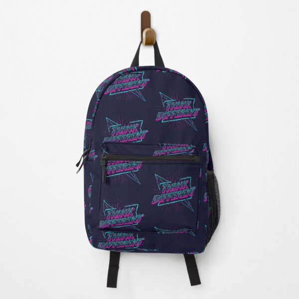Item preview, Think Different — Neon Retro Futuristic Typography Design designed and sold by ArtBySylvia.
