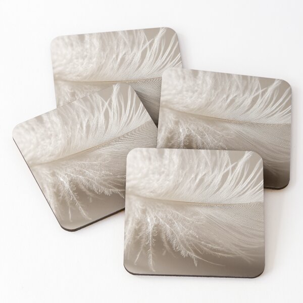 Item preview, Soft white feather resting designed and sold by anytka.