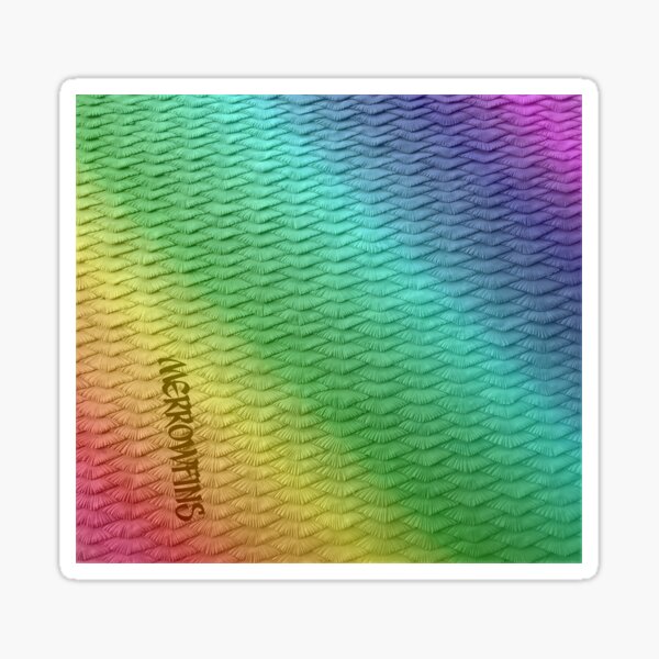 Scaled Rainbow Sticker
