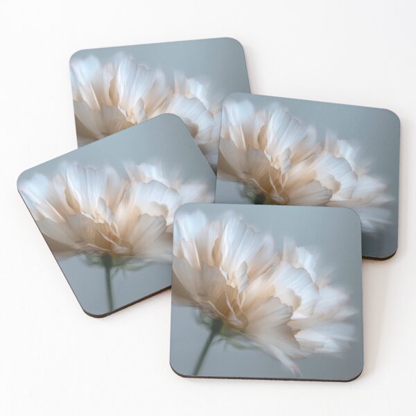 Item preview, Soft white flower in gentle motion designed and sold by anytka.