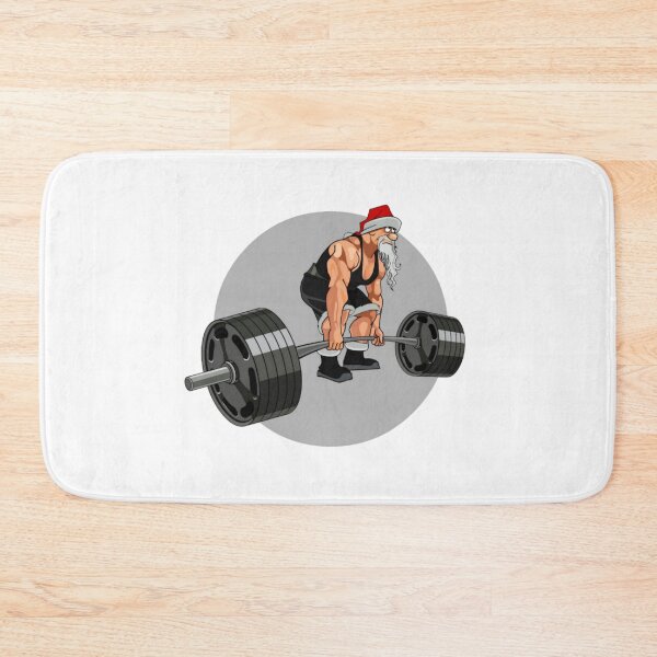 Item preview, Santa Claus in the gym designed and sold by Soul-of-Nalune.