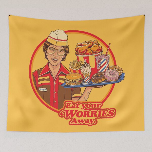 Item preview, Eat Your Worries designed and sold by Steven Rhodes.