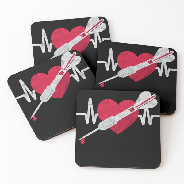 Item preview, Heartbeat of a Darts Player designed and sold by TheØche.