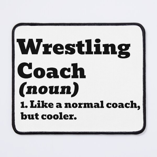 Item preview, Wrestling Coach Like Normal But Cooler designed and sold by WakeNBake-Tees.