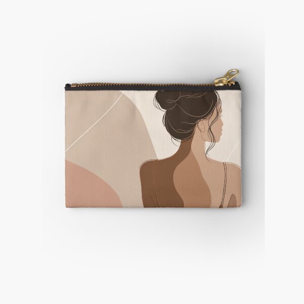 Item preview, Elegant woman with a bun hairstyle designed and sold by anytka.