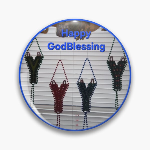 Item preview, GodBlessing child's holiday craft project  designed and sold by Dressmess.