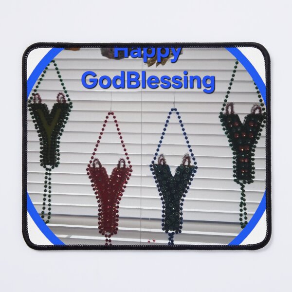Item preview, GodBlessing child's holiday craft project designed and sold by Dressmess.