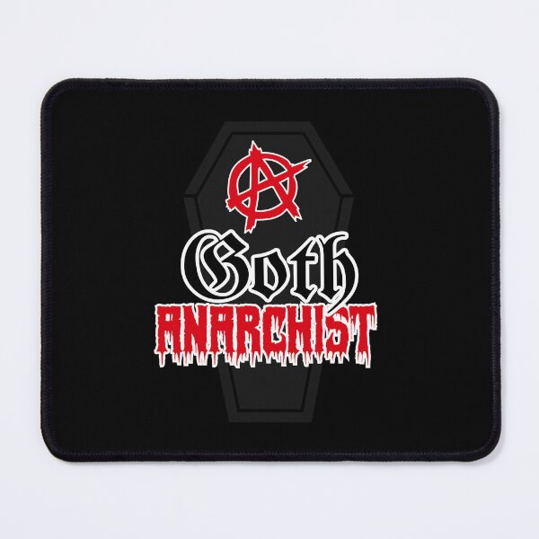 Item preview, Goth Anarchist Sticker – Coffin and Anarchy Symbol Design, Punk Gothic Aesthetic designed and sold by Allie-Vesper.