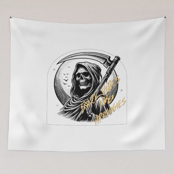 Item preview, Dark Vibes No Apologies Grim Reaper designed and sold by Alt nVibe.