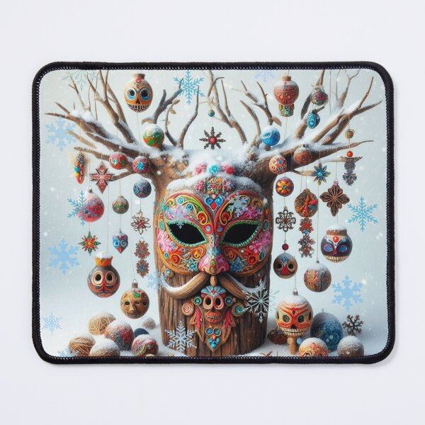 Item preview, The Merry Mask of Winter Spirits designed and sold by Karaboshka.