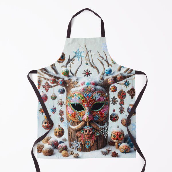 Item preview, The Merry Mask of Winter Spirits designed and sold by Karaboshka.