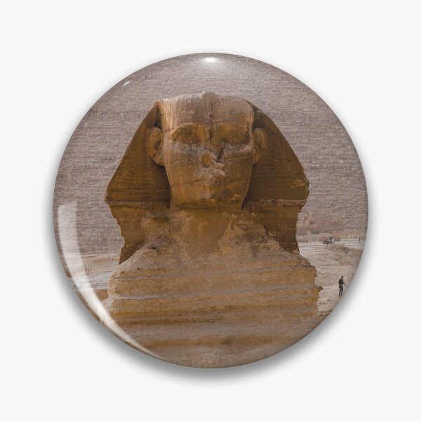 Artikelvorschau, Ägypten Fotografie, Große Sphinx und Cheops Pyramide bei Sonnenuntergang, Mystisches Wüstenmotiv entworfen und verkauft von Mauswohn.