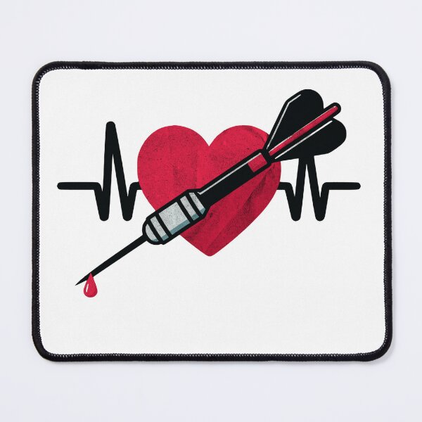 Item preview, Heartbeat of a Darts Player designed and sold by TheØche.