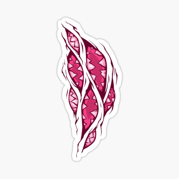 Red Mouths Sticker
