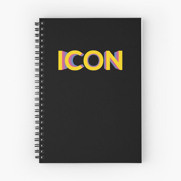 Artikelvorschau, ICON (Brustlogo-Text) entworfen und verkauft von Josan Designs.