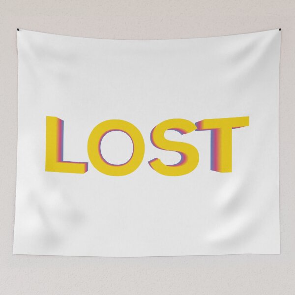 Item preview, LOST (text) designed and sold by Josan Designs.