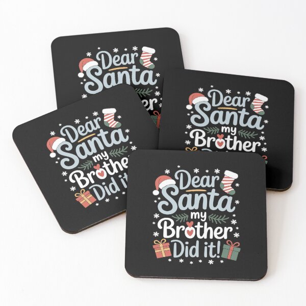 Item preview, Dear Santa My Brother Did It Christmas Matching Family 589  designed and sold by THagBlue.