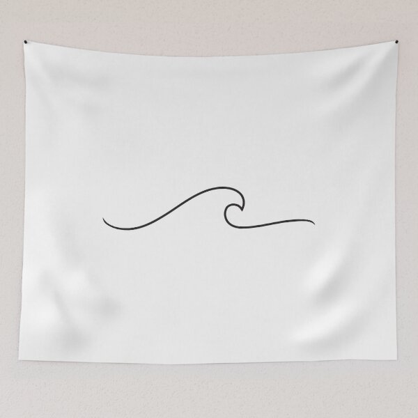 Item preview, Single WAVE minimalist - (Logo chest) designed and sold by Josan Designs.
