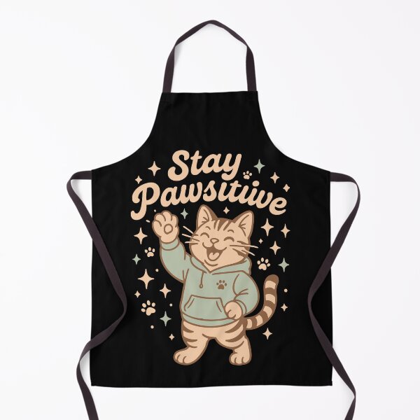 Item preview, Stay Pawsitive Angel Cat T-Shirt – Cute Cat Motivation designed and sold by WhiskerlyGfx.