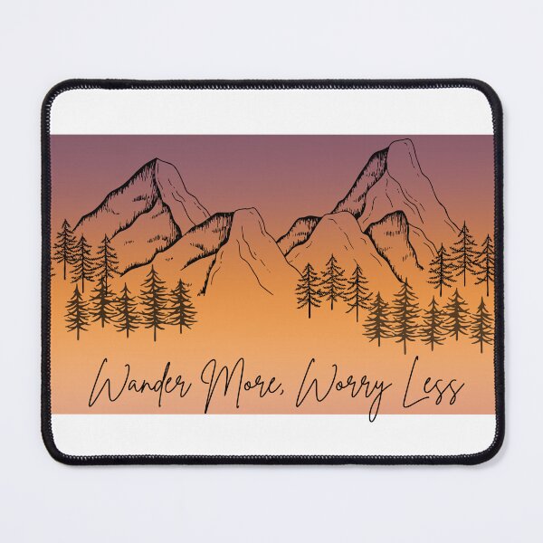 Item preview, Wander more, worry less designed and sold by Soul-of-Nalune.