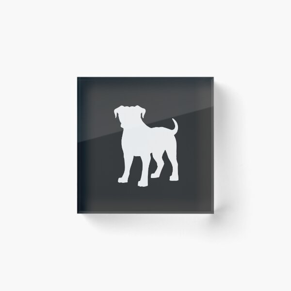 Item preview, Staffordshire Bull Terrier Silhouette - Placemat designed and sold by Josan Designs.