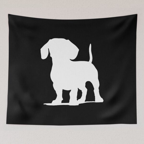Item preview, Dachshund Elegance: Dachshund Silhouette Placemat designed and sold by Josan Designs.