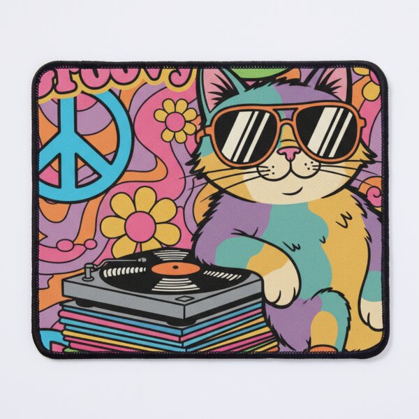 Item preview, "Groovy Cat Vibes designed and sold by AG Clothing Shop.