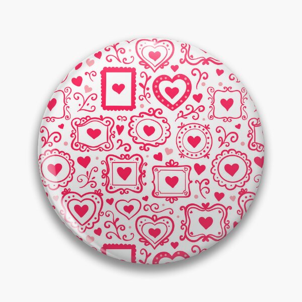 Item preview, Valentine red heart frames designed and sold by Sunnyneststudio.