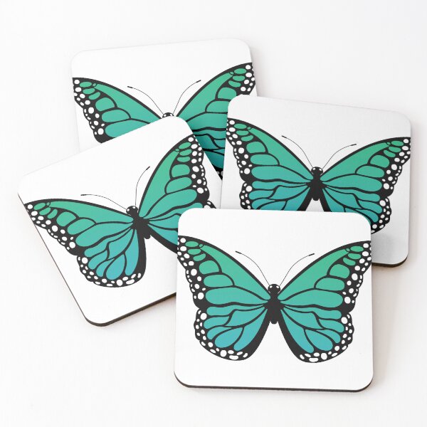 Item preview, Mariposa monarca - TURQUESA designed and sold by Josan Designs.
