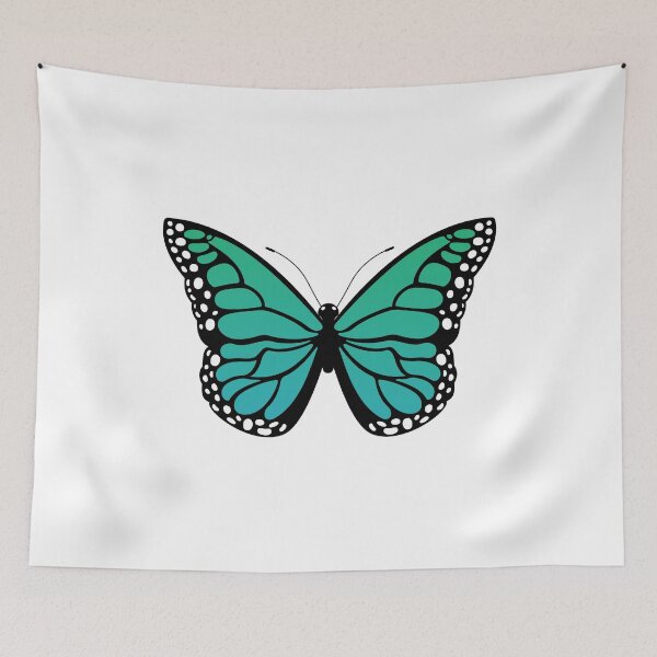 Item preview, Mariposa monarca - TURQUESA designed and sold by Josan Designs.