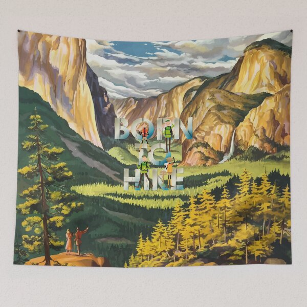 Item preview, Born to Hike designed and sold by teepossible.