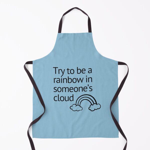 Item preview, QUOTE - Try to be a rainbow in someone's cloud designed and sold by Josan Designs.