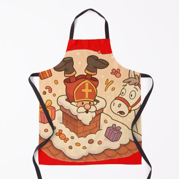 Item preview, Saint Nicholas Stuck in Chimney designed and sold by AI-Only Creations.
