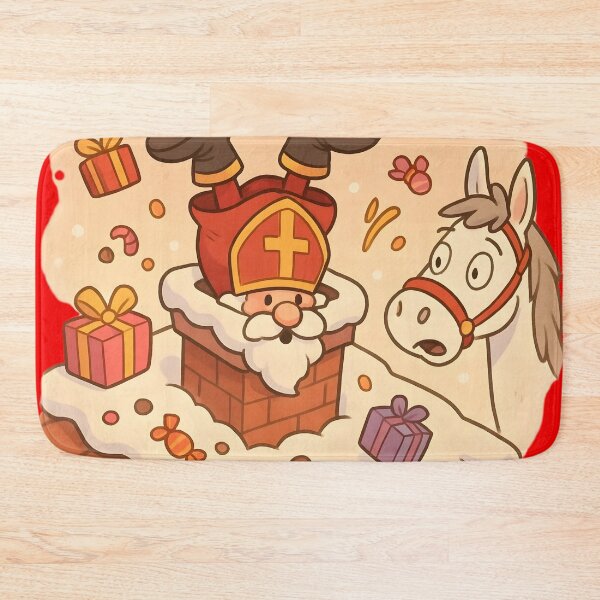 Item preview, Saint Nicholas Stuck in Chimney designed and sold by AI-Only Creations.