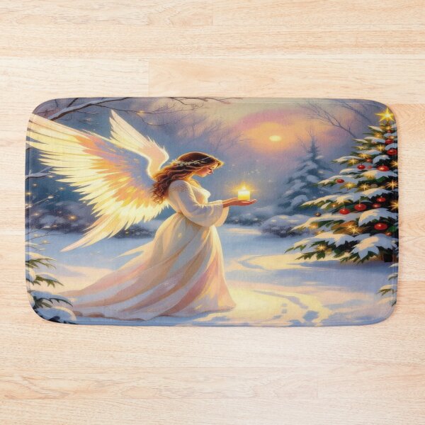 Item preview, Christmas Angel in Monet Style – Impressionist Dream of Light and Peace designed and sold by FotoworldEdel.