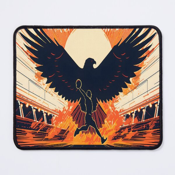 Item preview, Eagle Basketball Player Dunk Silhouette Art designed and sold by Jobs-Fashion.