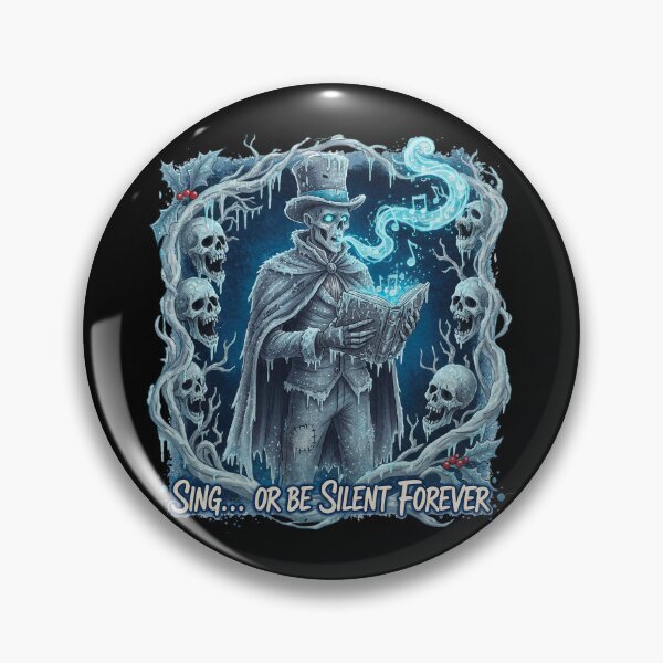 Item preview, Frostbitten Revenant Caroler – Sing… or Be Silent Forever designed and sold by BlackPrintMrket.