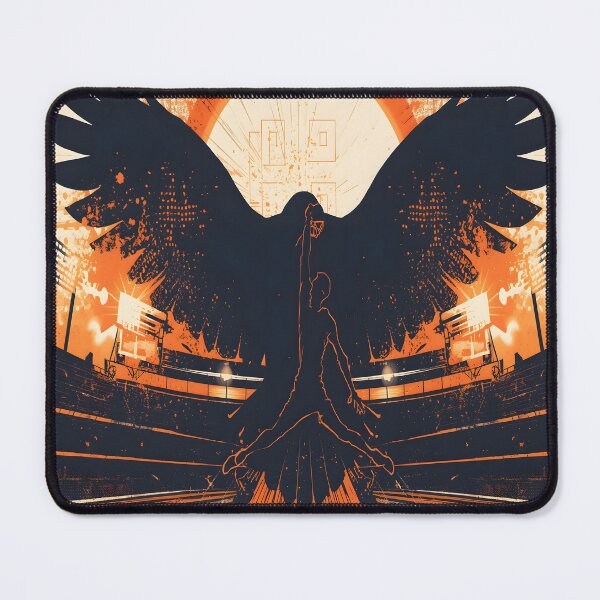 Item preview, Eagle Basketball Player Dunk Silhouette Art designed and sold by Jobs-Fashion.