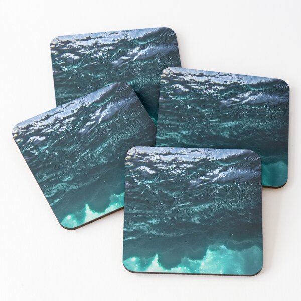 Item preview, Deep Blue Waves Marine Life & Underwater Beauty designed and sold by Ocean's ⭐⭐⭐⭐⭐.