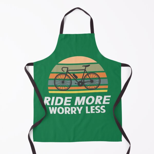 Item preview, Ride More Worry Less retro sunset Bike Lover designed and sold by Colorfulman.