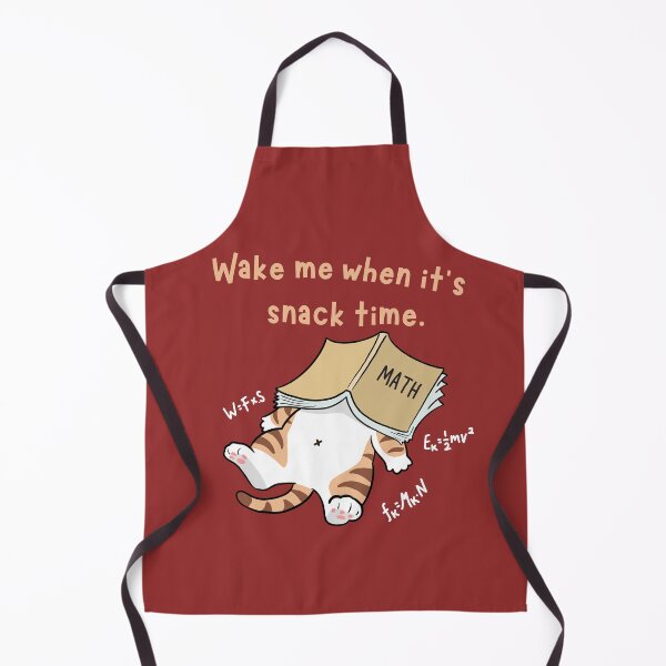 Item preview, Wake Me When It’s Snack Time – Funny Lazy Cat Design designed and sold by TheBeeKindSpace.